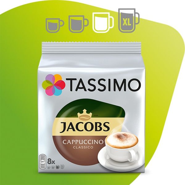 Kapsułki TASSIMO Jacobs Cappucino, 8 sztuk zdjęcie 2
