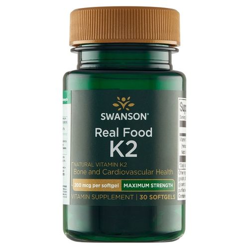 NATURALNA WITAMINA K2 MK-7 200mcg KOŚCI SWANSON na Arena.pl