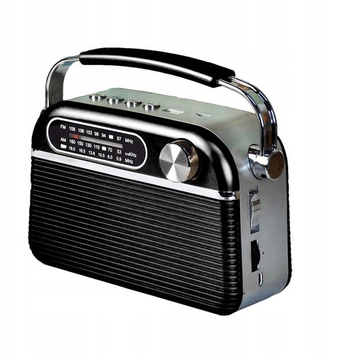 RADIO KUCHENNE RETRO PRZENOŚNE SIECIOWE NA BATERIE STROJENIE FM AM na Arena.pl