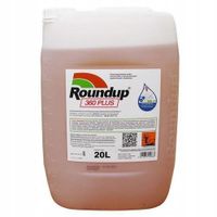 ROUNDUP 360 20L RANDAP NA CHWASTY OPRYSK SRODEK CHWASTOBÓJCZY PREPARAT