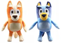 ZESTAW 2x BLUEY+ BINGO PIESKI MASKOTKA PLUSZOWA PLUSZAK MIŚ MISIEK JAŚ 30cm