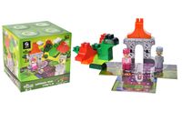 Klocki Konstrukcyjne ”Block&Steps Smok I Zamek” Gra Planszowa 3W1 Qb300-106