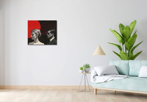 Obraz 60x50cm Futurystyczne Retro Szykany na Arena.pl