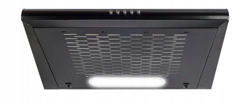 Okap Podszafkowy VDB Slim PL 50 50 cm Czarny na Arena.pl