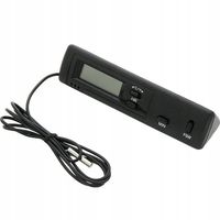 TERMOMETR SAMOCHODOWY SONDA ZEGAR LCD -50 +70 C WEWNĘTRZNY ZEWNĘTRZNY