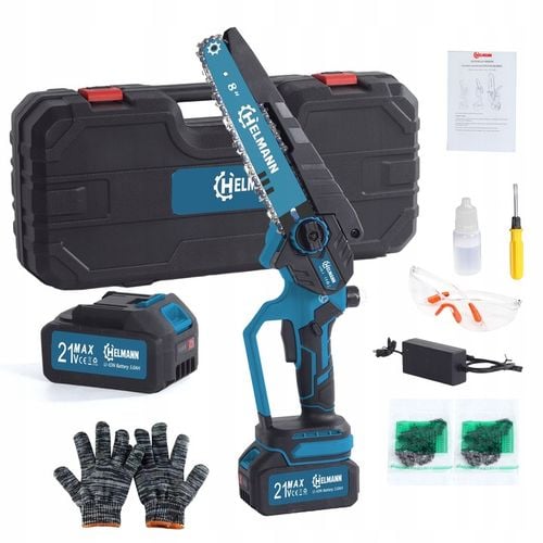 PIŁA ŁAŃCUCHOWA AKUMULATOROWA 8" BEZSZCZOTKOWA PILARKA DO GAŁĘZI na Arena.pl