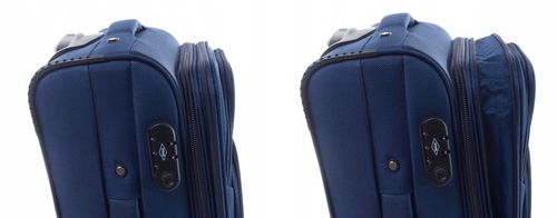 RGL ŚREDNIA WALIZKA PODRÓŻNA XL 4 KÓŁKACH materiałowa miękka na Arena.pl