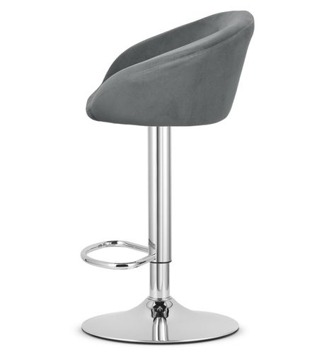 Hoker EAST - aksamit szary / baza chrom na Arena.pl