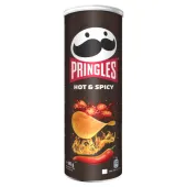 PRINGLES CHIPSY 165G HOT SPICY