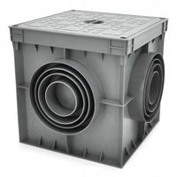 STUDZIENKA ODGROMOWA GRUNTOWA KONTROLNO-POMIAROWA IP55 200x200x200 mm