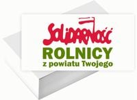 Wizytówki firmowe 200 szt wiele wzorów do wyboru SOLIDARNIE Z ROLNIKAMI