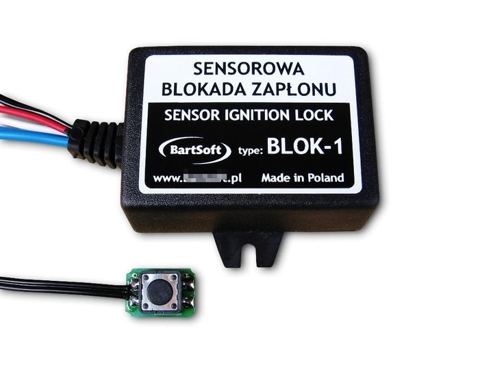 - POLSKA - BEZPIECZNA SENSOROWA BLOKADA ZAPŁONU zdjęcie 2