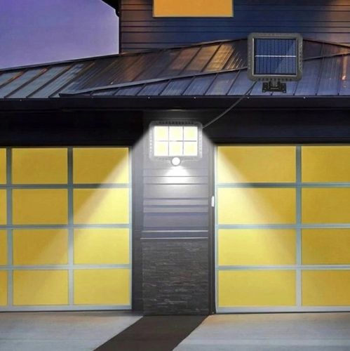 LAMPA SOLARNA Z CZUJNIKIEM RUCHU ZMIERZCHU COB LED na Arena.pl