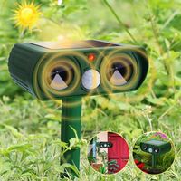 ULTRADŹWIĘKOWY ODSTRASZACZ MYSZY Z CZUJNIK RUCHU PIR NA PODCZERWIEŃ, DO PÓL