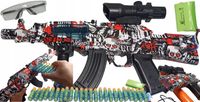 Pistolet Karabin Automatyczny AK47 Na strzałki AKUMULATOR dla dzieci