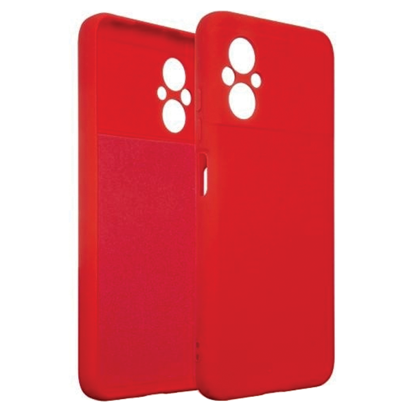 beline etui silicone xiaomi poco m5czerwony/red zdjęcie 1