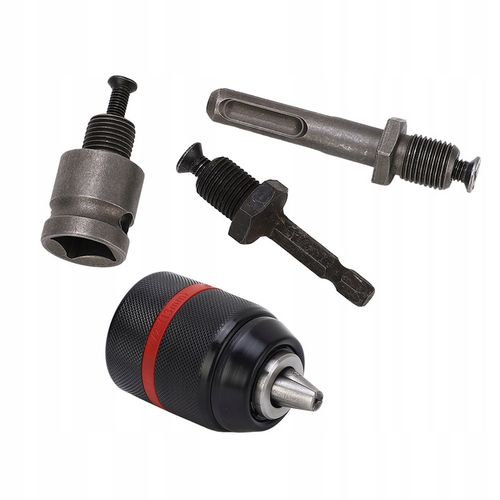 UCHWYT WIERTARSKI BEZKLUCZOWY SAMOZACISKOWY 1/2 + ADAPTER x3 na Arena.pl