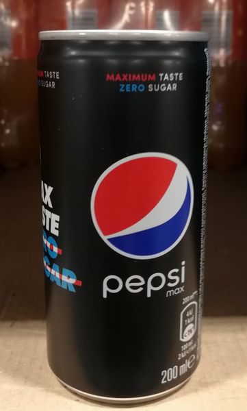 Pepsi MAX 200ml - karton zdjęcie 1