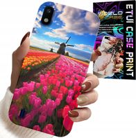 ETUI DO SAMSUNG A10 - POLE KOLOROWYCH TULIPANÓW, TULIPAN, CASE