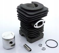 2X CYLINDER TŁOK KOMPLET PIŁA HUSQVARNA 236/240 39MM