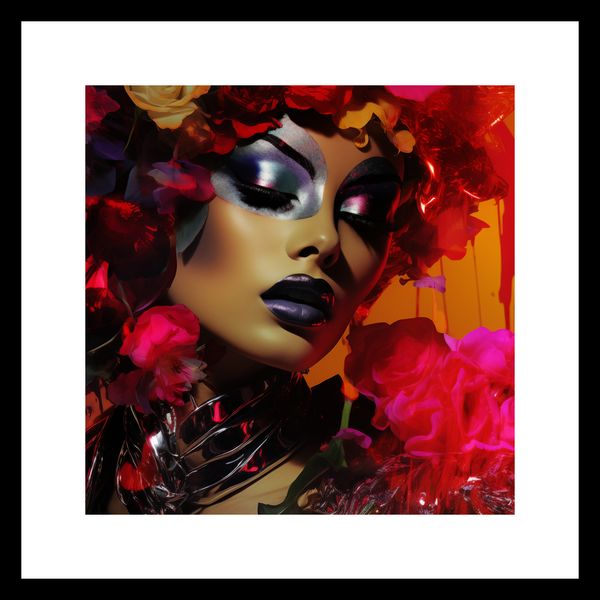 Plakat 30x30cm Kwiecista Diva zdjęcie 3