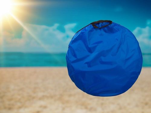 NAMIOT PLAŻOWY PARAWAN SAMOROZKŁADAJĄCY DUŻY NA PLAŻĘ DO OGRODU OCHRONA UV na Arena.pl