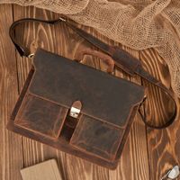 torba męska na ramię skórzana do pracy aktówka na dokumenty