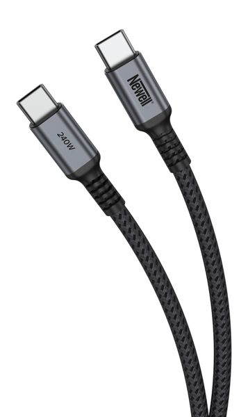 Kabel Newell USB-C - USB-C 240  W - 2 m, grafitowy zdjęcie 4