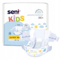 SENI KIDS JUNIOR EXTRA PIELUCHOMAJTKI DLA DZIECI 15+KG 30SZT. DUŻY ROZMIAR
