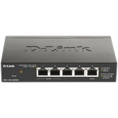 D-LINK 5-Port Gigabit PoE Smart Managed Switch with 1 PD port