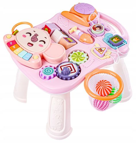 CHODZIK PCHACZ INTERAKTYWNY STOLIK EDUKACYJNY Jeździk Grający DLA DZIECI na Arena.pl