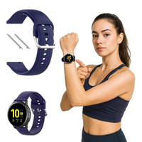 Pasek do Samsung Galaxy Watch 46mm, 3 45mm, S3 Classic silikon 22mm KOLORY