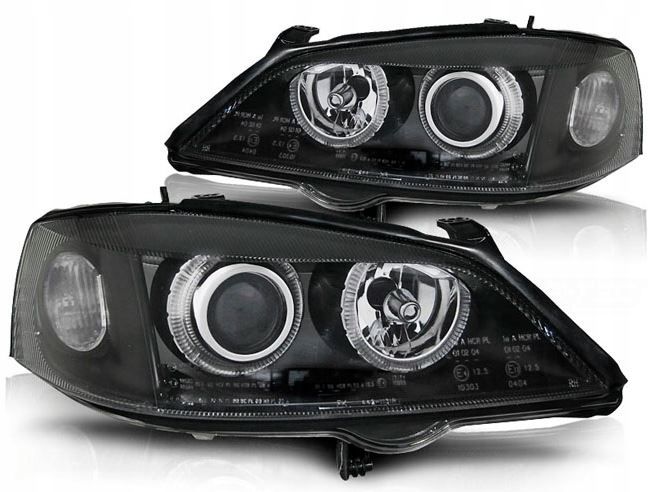REFLEKTORY Lampy DEPO OPEL ASTRA G II 2 Od 1998 Do 2005 Roku RINGI  NOWE zdjęcie 3