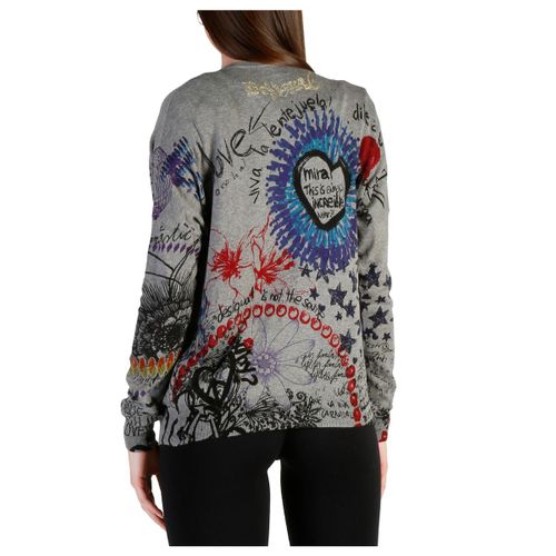 Desigual  sweter damski szary M na Arena.pl