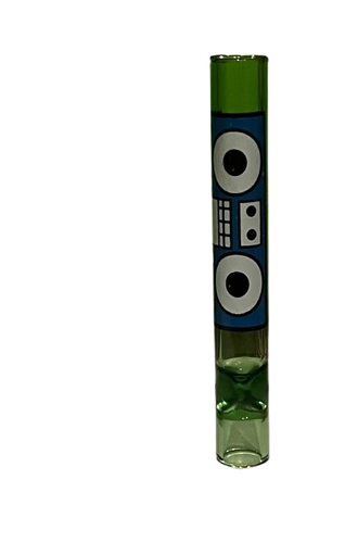 Fifka do Palenia Tytoniu Suszu CBD Przezroczysta z Zielonym Odcieniem 10 cm na Arena.pl