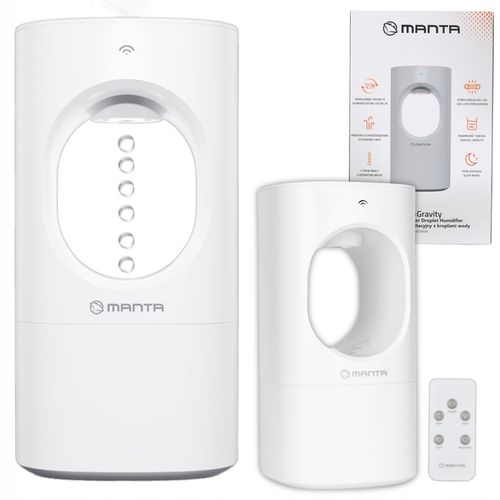 NAWILŻACZ powietrza LAMPKA NOCNA mgiełka ANTYGRAWITACYJNY na Arena.pl