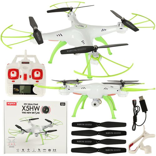 Dron RC Syma X5HW kamera FPV WiFi 2,4GHz biały na Arena.pl