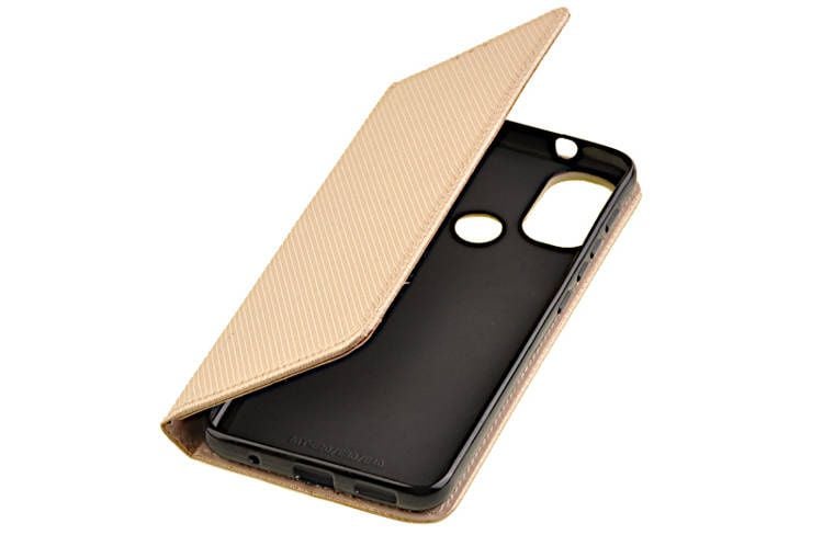 Etui Smart do Motorola Moto E20 / E30 / E40 złoty zdjęcie 1