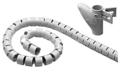 MicroConnect Cable Eater 2,5meter Grey zdjęcie 1