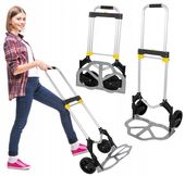 WÓZEK TRANSPORTOWY MAGAZYNOWY Towarowy SKŁADANY Wytrzymały MŁYNARKA do 90kg