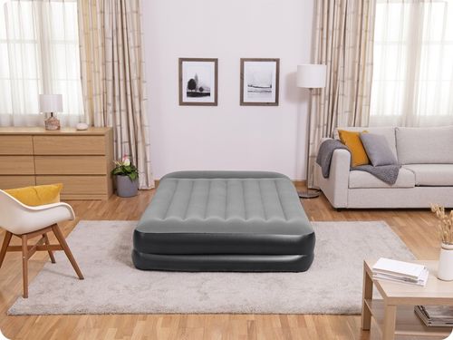 Materac Dmuchany do spania 203x152 Bestway pompka na Arena.pl