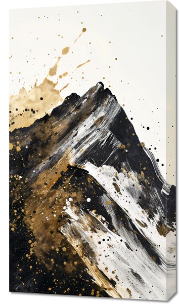 Obraz 50x90cm Złote Szczyty zdjęcie 1