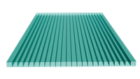 Poliwęglan komorowy 500x700 turkusowy 10 mm