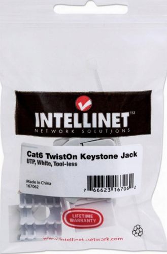 Moduł Keystone Intellinet CAT6 UTP biały na Arena.pl