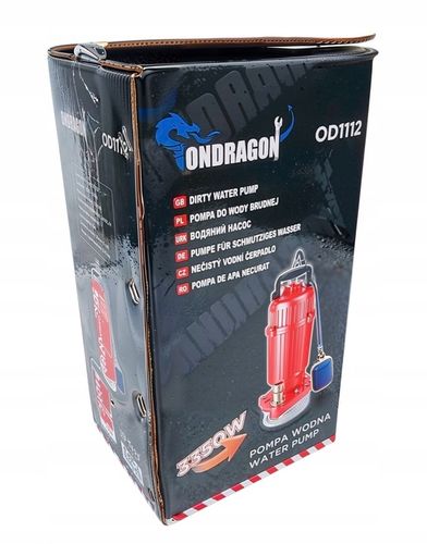 POMPA DO WODY BRUDNEJ CZYSTEJ ZANURZENIOWA PŁYWAK SITO SZAMBA SCIEKÓW 3350W na Arena.pl