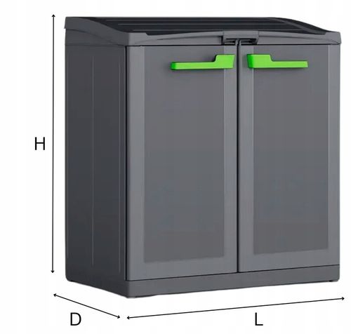 Kosz na Śmieci 3x120L Szafka do segregacji Moby Recycling System na Arena.pl