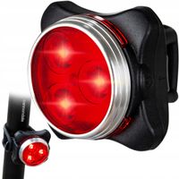 2x LAMPKA ROWEROWA TYLNA USB ŚWIATŁO CZERWONE TYŁ
