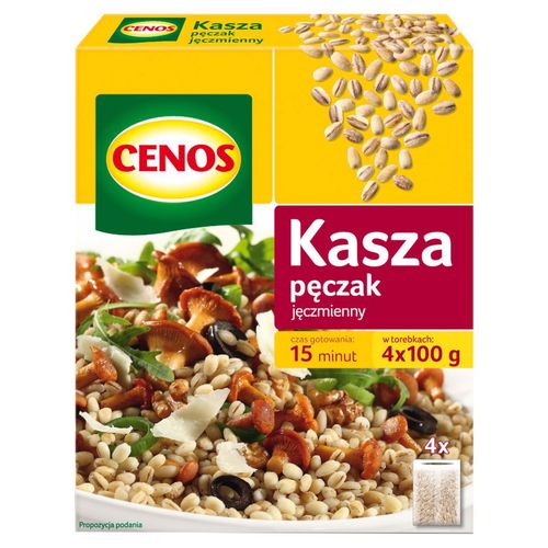 Cenos Kasza pęczak jęczmienny 400 g (4 torebki) na Arena.pl