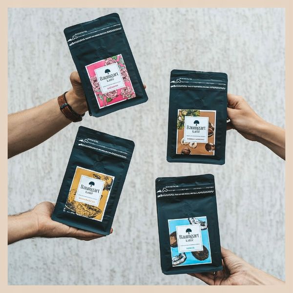 Kawa Smakowa MIELONA KOKOSOWA 200g 100% Arabica Świeżo Palona Baumgart zdjęcie 5