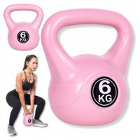Kettlebell Kettle 6 Kg Odważnik Do Ćwiczeń Kula Hantla Obciążenie Ciężar